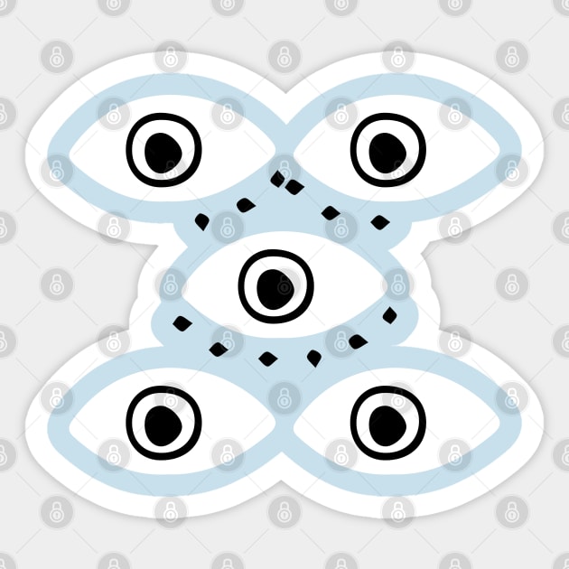 Evil Eye Amulet Sticker by bruxamagica